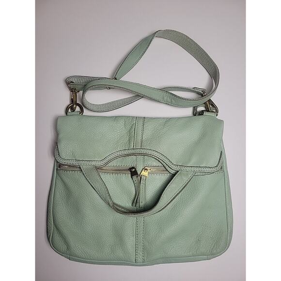 Fossil ZB5462314 Erin Soft Leather Shoulder Tote - Pastel (Green) - Picture 1 of 11